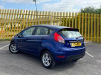 Used Ford Fiesta Zetec 2014 Blue Hatchback