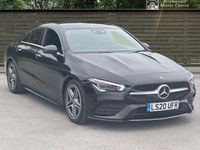 Used Mercedes CLA180 AMG line 136 HP (100 kW) 2020 Black Sedan