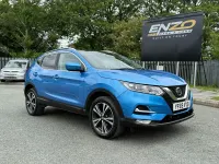 Used Nissan Qashqai N-Connecta 115 HP (84 kW) 2019 Blue SUV