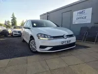 Used VW Golf VII S 115 HP (84 kW) 2017 White Hatchback