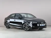 Used Audi A3 S-Line 180 HP (132 kW) 2016 Black Sedan