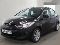 Used Mazda 2 101 HP (74 kW) 2011 Red Hatchback