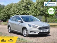 Used Ford Focus Titanium 125 HP (91 kW) 2017 Silver Estate