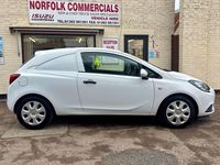 Used Vauxhall Corsa 95 HP (69 kW) 2018 White Van