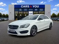 Used Mercedes CLA180 AMG 122 HP (89 kW) 2014 White Sedan