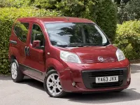 Used Fiat Qubo Trekking 75 HP (55 kW) 2014 Red MPV