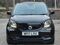 Used Smart ForFour Premium 90 HP (66 kW) 2017 Black Hatchback