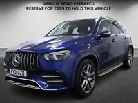 Used Mercedes GLE53 AMG AMG 2021 Brilliant blue SUV