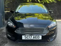Used Ford Focus Zetec 120 HP (88 kW) 2017 Black Hatchback