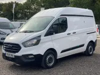 Used Ford Transit Custom 105 HP (77 kW) 2019 White Van