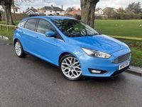 Used Ford Focus Titanium X 2016 Blue Hatchback