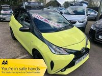 Used Toyota Aygo X-cite 68 HP (50 kW) 2017 Yellow Hatchback
