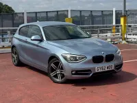Used BMW 120 Sport Line 184 HP (135 kW) 2012 Blue Hatchback