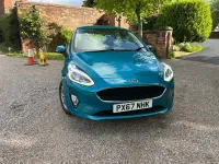 Używany Ford Fiesta Zetec 2017 Niebieski Hatchback