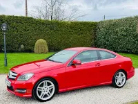Used Mercedes C250 AMG 2013 Red Coupe