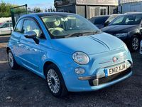Used Fiat 500 Lounge 69 HP (50 kW) 2012 Blue Hatchback