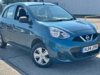 Used Nissan Micra Visia 80 HP (58 kW) 2014 Blue Hatchback