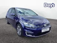 Used VW e-Golf 100 kW (136 HP) 2020 Blue Hatchback