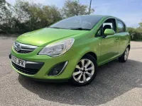 Used Vauxhall Corsa Active 100 HP (73 kW) 2012 Green Hatchback