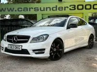 Used Mercedes C220 Sport Edition 2014 White Coupe