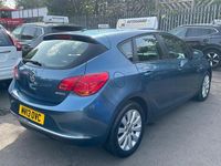 Used Vauxhall Astra S 130 HP (95 kW) 2013 Blue Hatchback