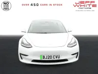 Used Tesla Model 3 Long Range AWD 366 kW (498 HP) 2020 White Sedan