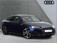 Used Audi A5 Sportback Black Edition 200 HP (147 kW) 2022 Blue Hatchback