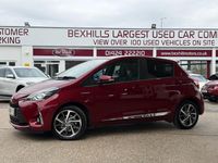 Used Toyota Yaris Hybrid 2018 Red Hatchback