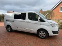 Used Ford Transit Custom Limited 130 HP (95 kW) 2017 White Van
