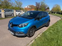 Begagnad Renault Captur Dynamique 110 HK (80 kW) 2015 Blå SUV