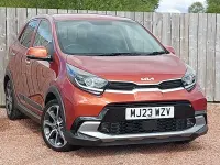 Used Kia Picanto X-Line 66 HP (48 kW) 2023 Orange Hatchback