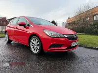 Used Vauxhall Astra Design Edition 2017 Red Hatchback