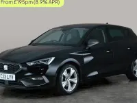 Used Seat Leon FR 131 HP (96 kW) 2023 Black Hatchback