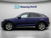 Used Audi Q5 Sportback S-Line 204 HP (150 kW) 2022 Blue SUV