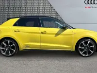 Used Audi A1 Sportback S-Line 150 HP (110 kW) 2019 Yellow Hatchback