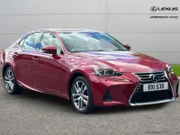 Used Lexus IS300h 220 HP (161 kW) 2020 Red Sedan