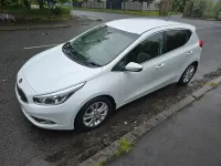 Used Kia Ceed 2014 White Hatchback