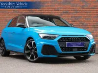 Used Audi A1 Sportback Black Edition 95 HP (69 kW) 2022 Blue Hatchback