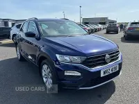 Used VW T-Roc SE 150 HP (110 kW) 2020 Blue SUV