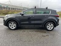 Used Kia Sportage 177 HP (130 kW) 2017 Black SUV