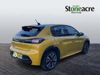 Used Peugeot e-208 Premium 100 kW (136 HP) 2023 Yellow Hatchback