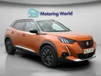 Used Peugeot e-2008 Premium 100 kW (136 HP) 2021 Orange SUV