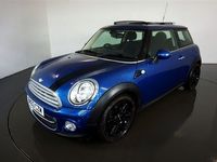 used Mini Cooper Hatch 1.63d-2 OWNER CAR FINISHED IN LIGHTNING BLUE WITH HALF LEATHER UPHO