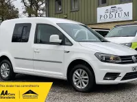 Used VW Caddy Highline 102 HP (75 kW) 2018 White MPV