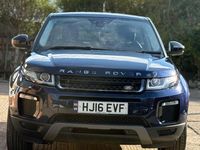 Used Land Rover Range Rover evoque SE 2016 Blue SUV