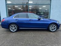 Used Mercedes C350e 2016 Blue Sedan