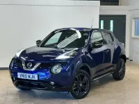 Usado Nissan Juke Acenta Premium 2015 Azul SUV