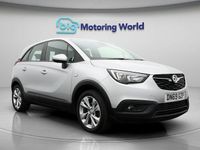 Used Vauxhall Crossland X S 110 HP (80 kW) 2019 Silver SUV