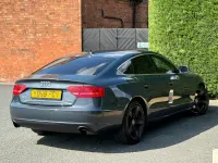 Used Audi A5 Comfort 211 HP (155 kW) 2009 Grey Coupe