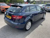 Used Audi A3 Comfort 2017 Blue Hatchback